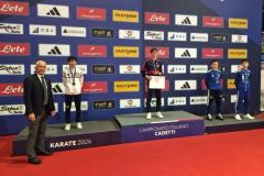 KARATE ANTONIO TODESCA PODIO