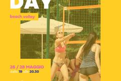 OPEN DAY BEACH VOLLEY LOCANDINA