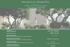  RIAPERTURA GIARDINO STORICO ROCCA RETTORI LOCANDINA