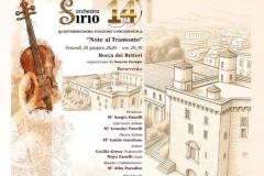 NOTE AL TRAMONTO CONCERTO LOCANDINA