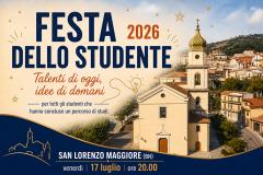 FESTA STUDENTE SAN LORENZO MAGGIORE LOCANDINA