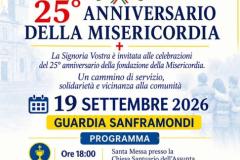 25 ANNIVERSARIO MISERICORDIA