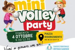 MINI VOLLEY PARTY LOCANDINA
