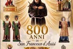 SAN FRANCESCO ASSISI 800 ANNI LOCANDINA