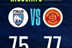 BASKET BENEVENTO-BASKET BARCELLONA RISULTATO
