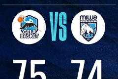 GELA BASKET-BASKET BENEVENTO RISULTATO