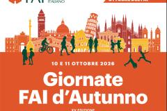 GIORNATE FAI AUTUNNO 2026 LOCANDINA