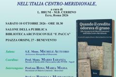 MONTI FRUMENTARI LIBRO LOCANDINA