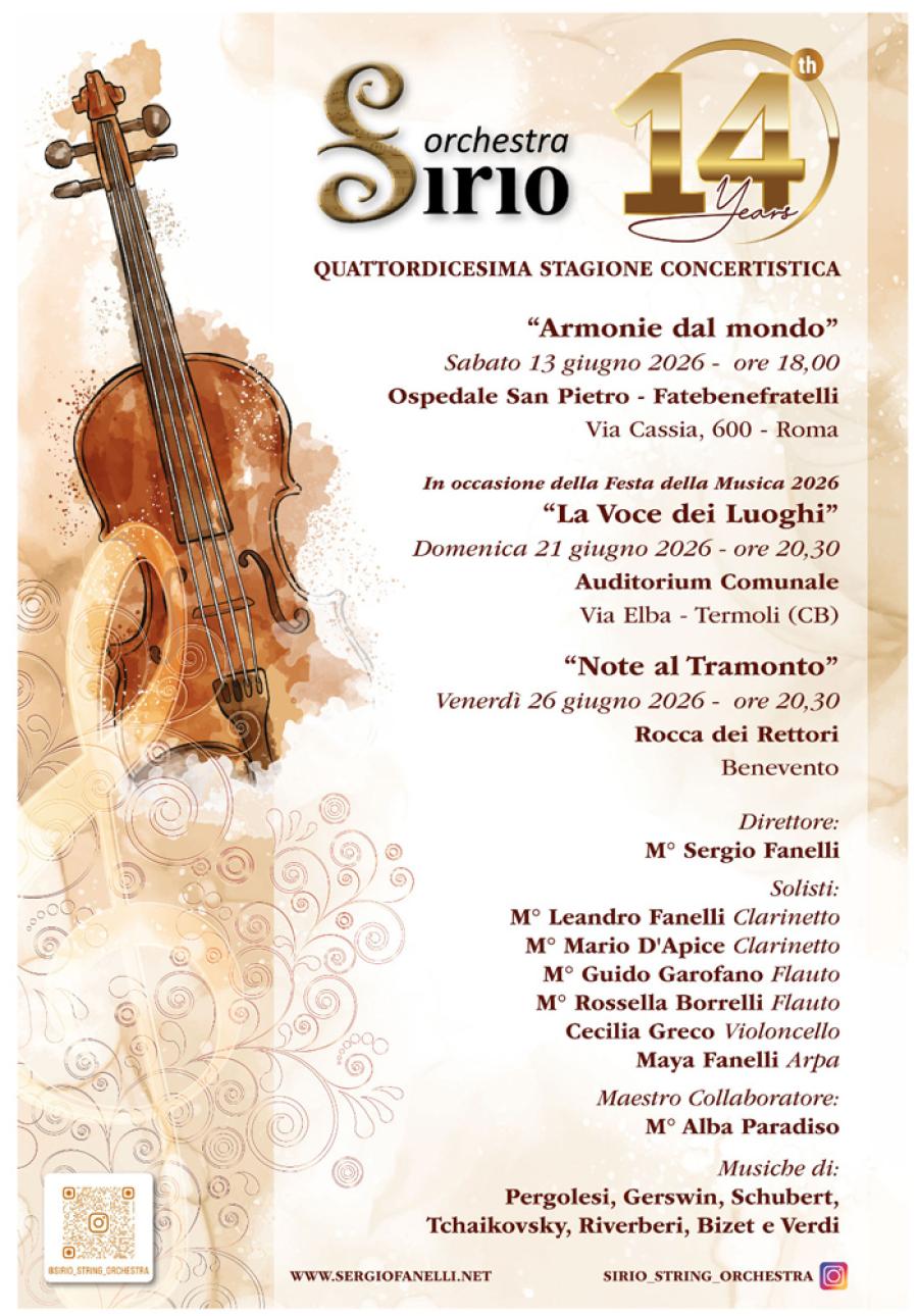 ORCHESTRA SIRIO GIUGNO