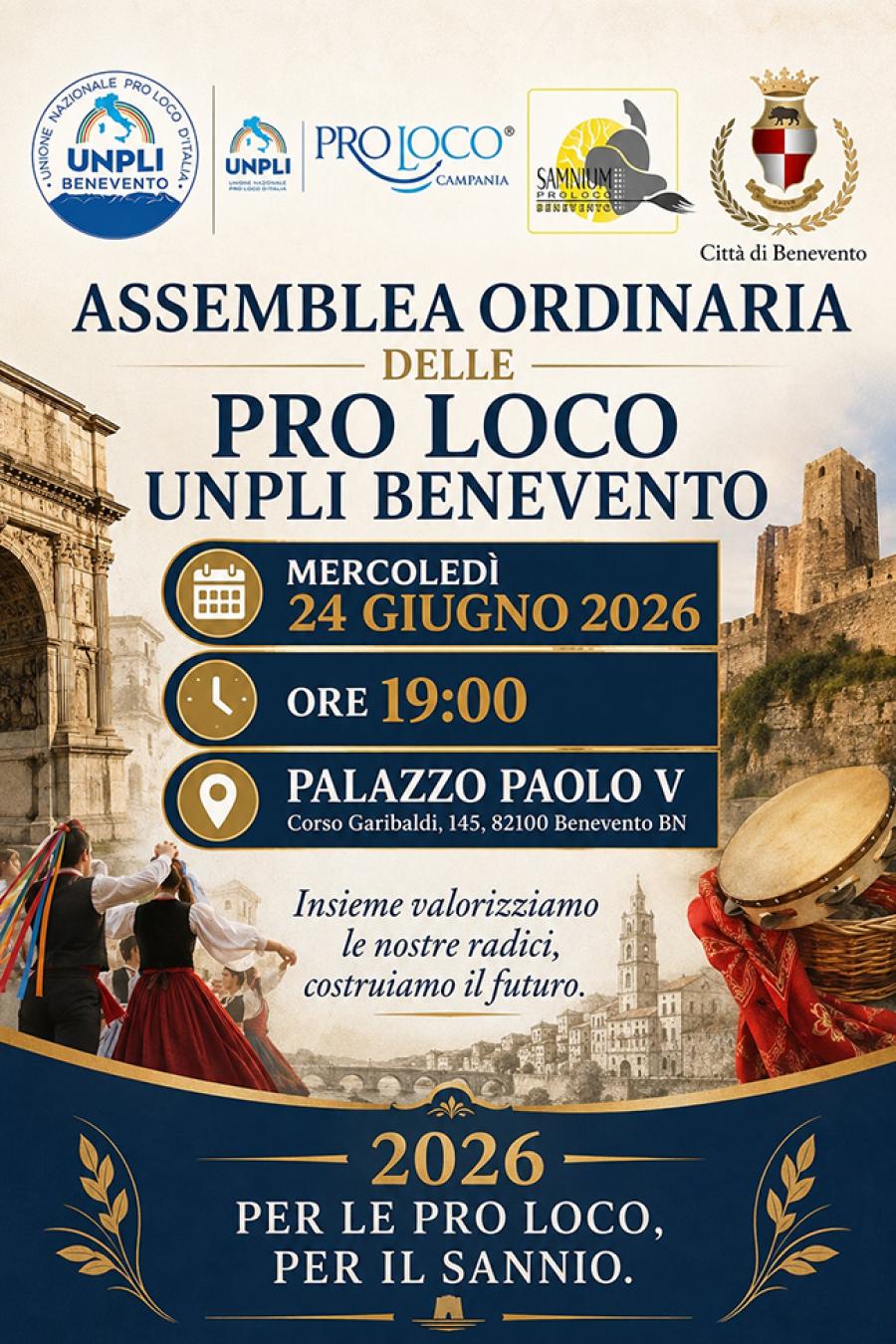 ASSEMBLEA UNPLI BENEVENTO LOCANDINA
