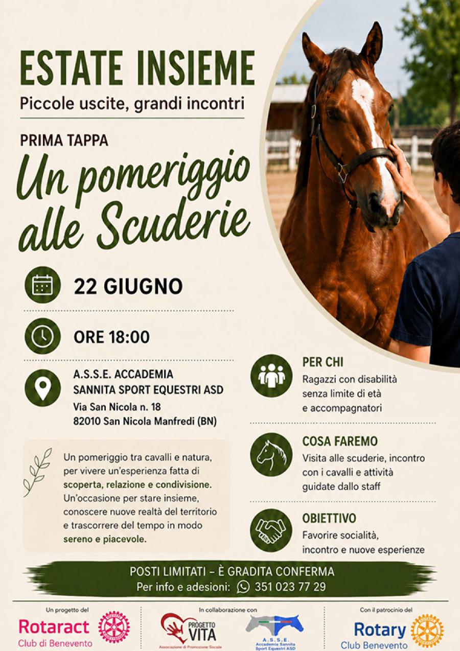 ESTATE INSIEME ROTARACT LOCANDINA