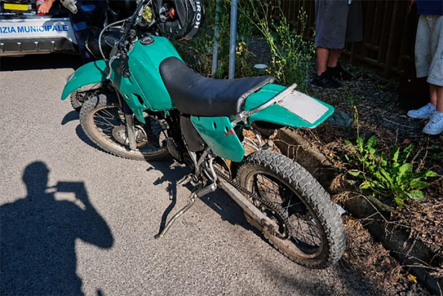 MUNICIPALE SEQUESTRO MOTO DA COMPETIZIONE