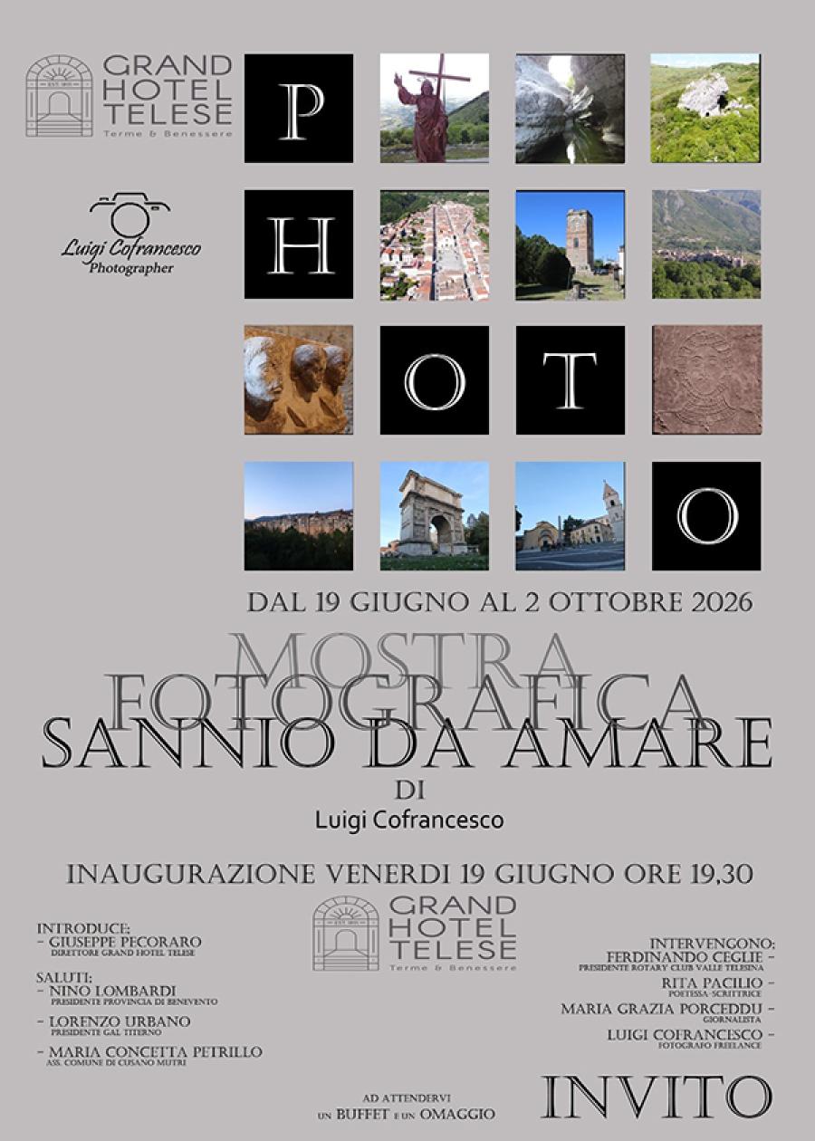 SANNIO DA AMARE MOSTRA LOCANDINA