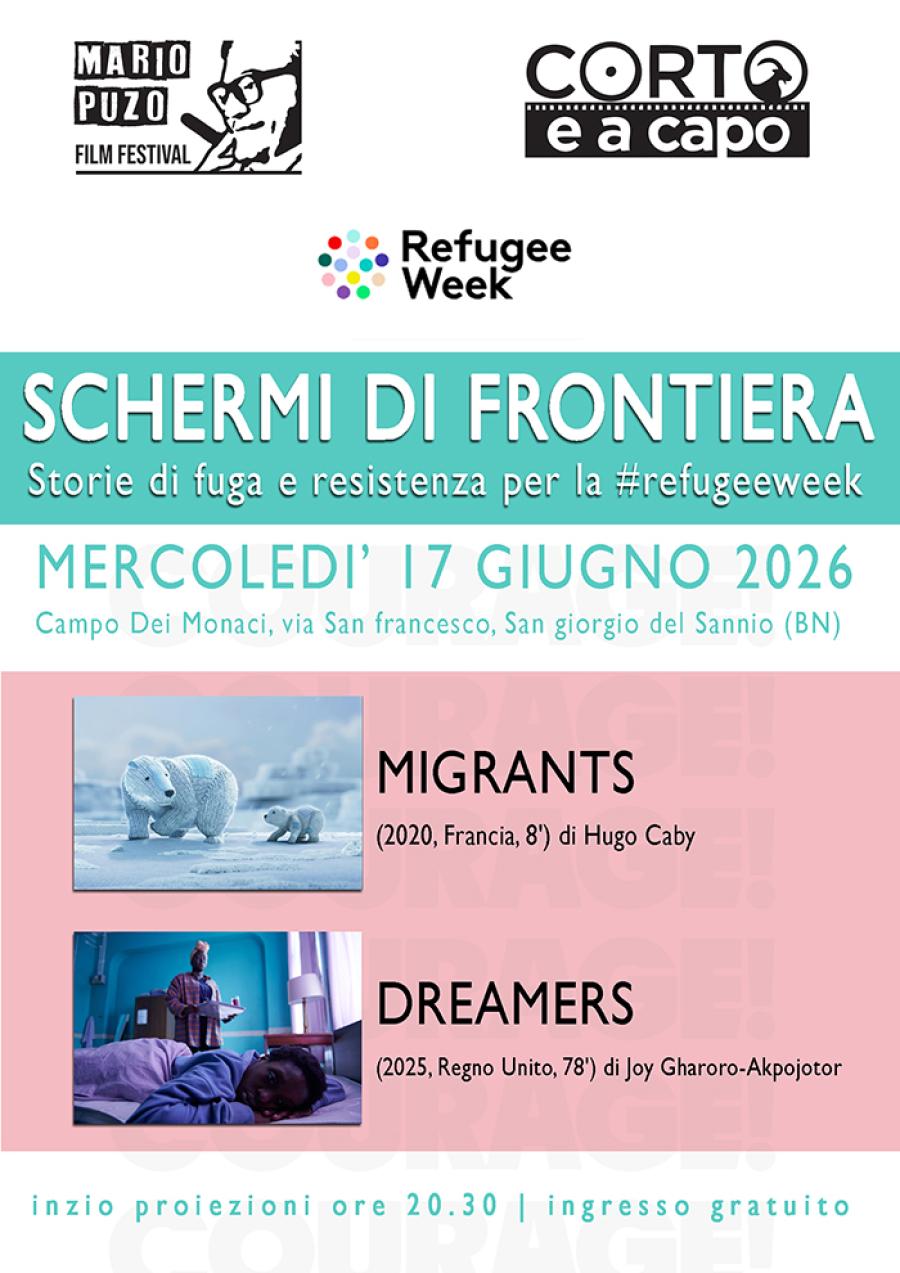 SCHEMI DI FRONTIERA SAN GIORGIO DEL SANNIO LOCANDINA