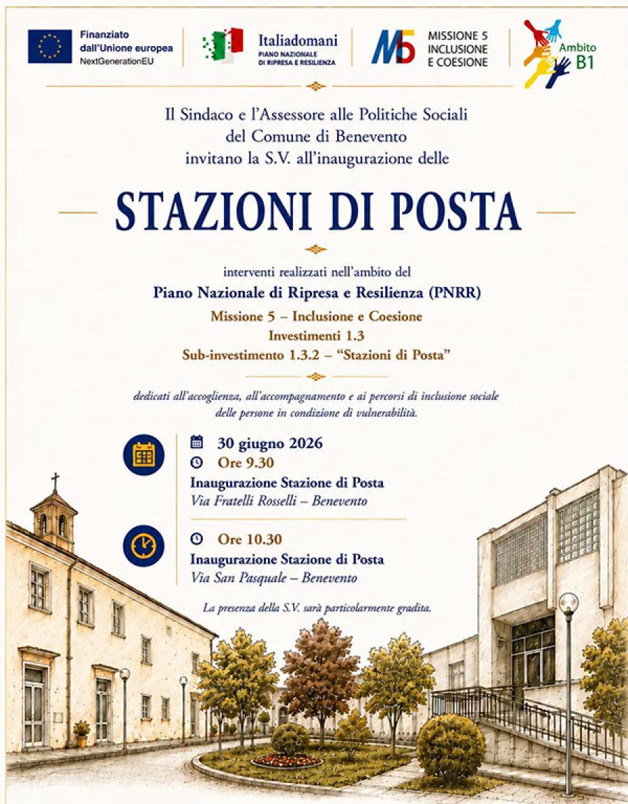STAZIONI DI POSTA LOCANDINA