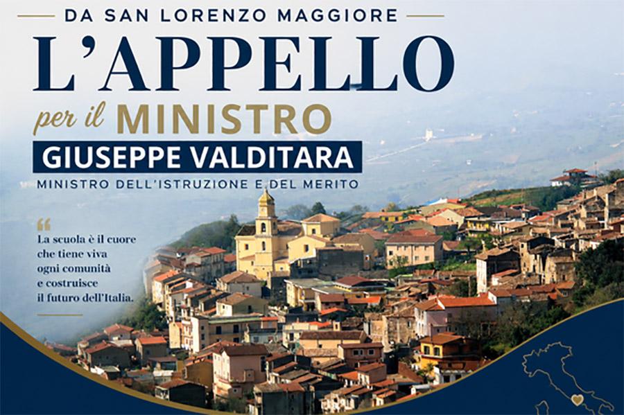 APPELLO AL MINISTRO