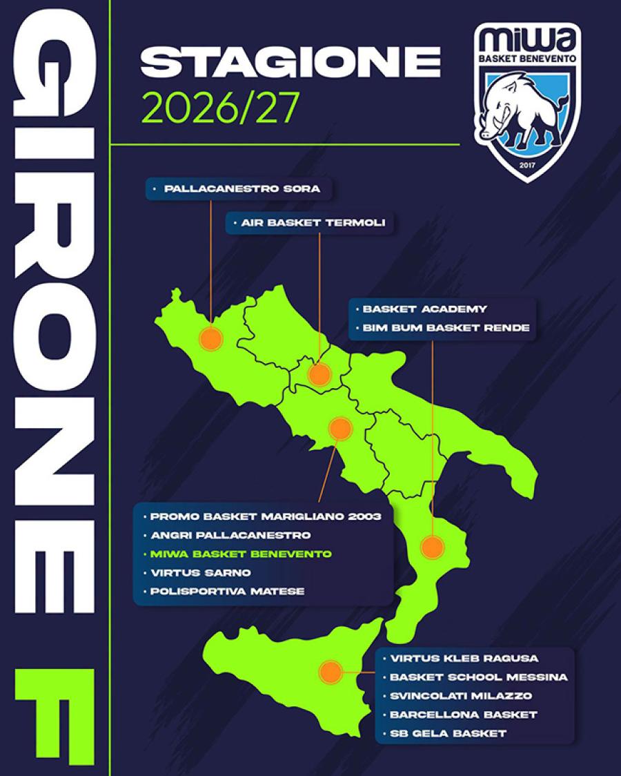 BASKET BENEVENTO GIRONE SERIE B