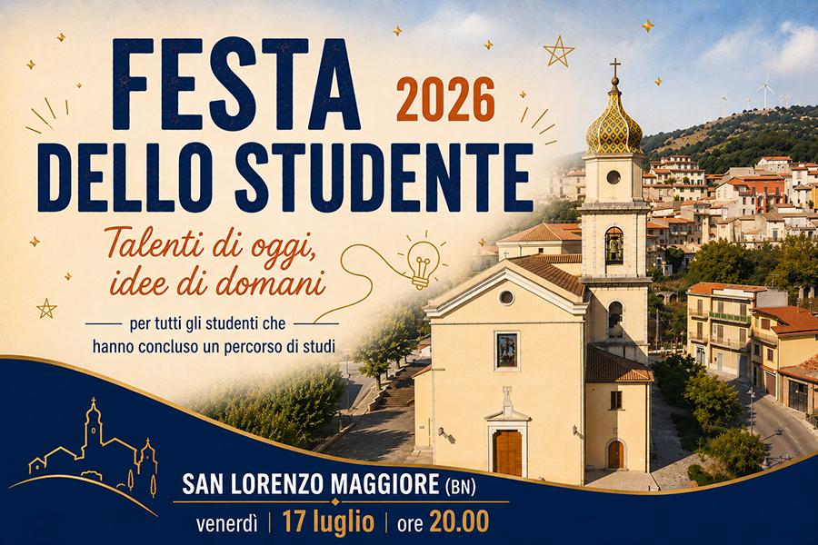 FESTA STUDENTE SAN LORENZO MAGGIORE LOCANDINA