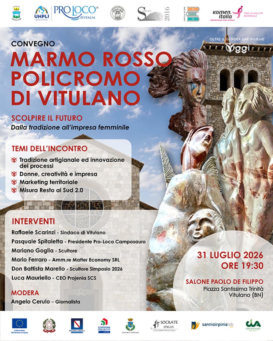 MARMO ROSSO VITULANO CONVEGNO LOCANDINA
