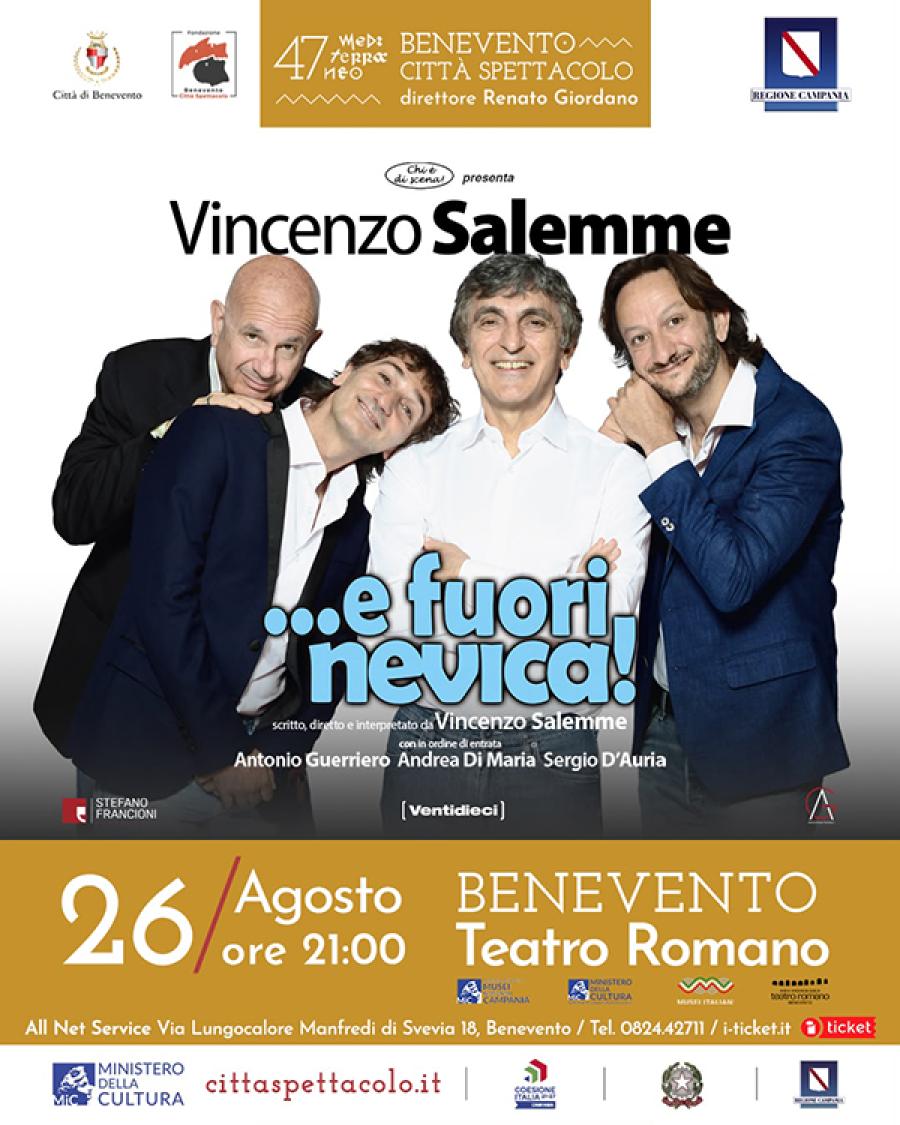 VINCENZO SALEMME SPETTACOLO LOCANDINA