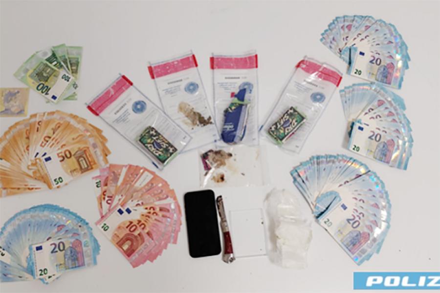 DROGA E SOLDI FALSI POLIZIA