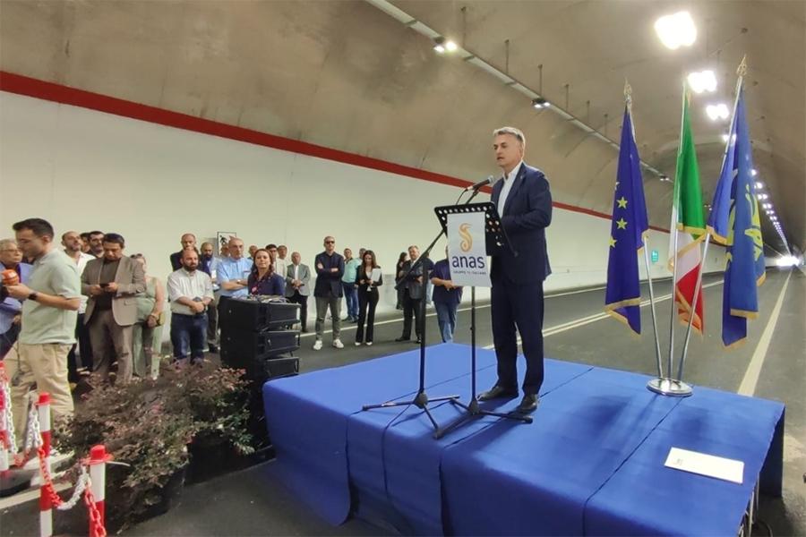 INAUGURAZIONE VARIANTE SAN MARCO STATALE 212 VICEMINISTRO RIXI