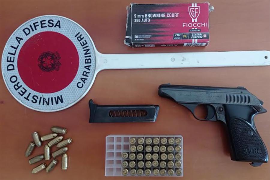 PISTOLA E MUNIZIONI