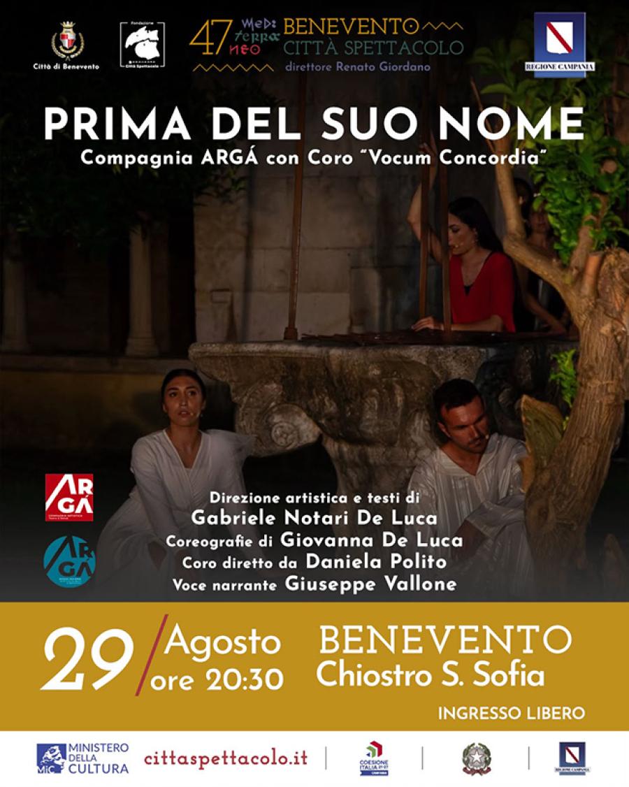 PRIMA DEL SUO NOME LOCANDINA