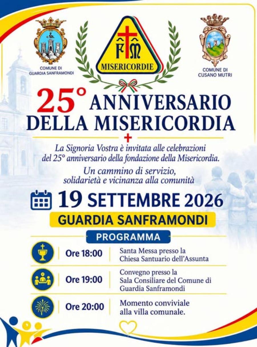 25 ANNIVERSARIO MISERICORDIA