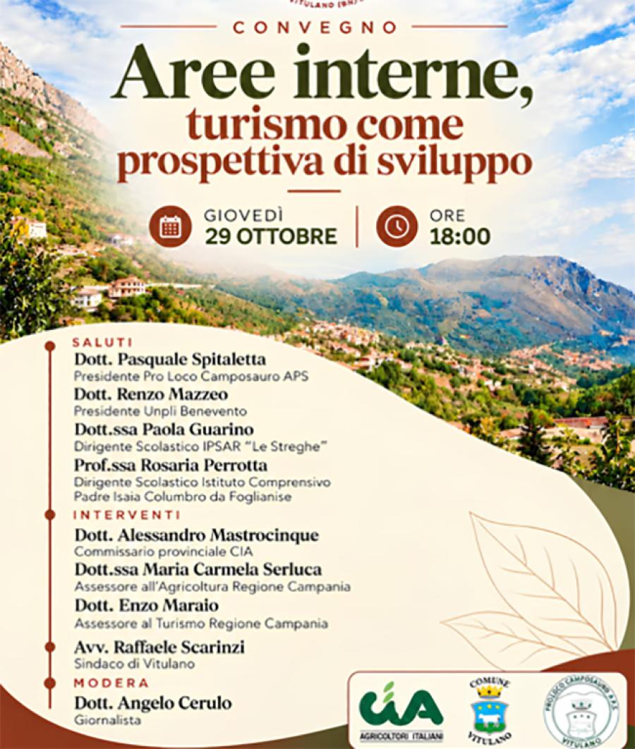 AREE INTERNE CONVEGNO VITULANO LOCANDINA