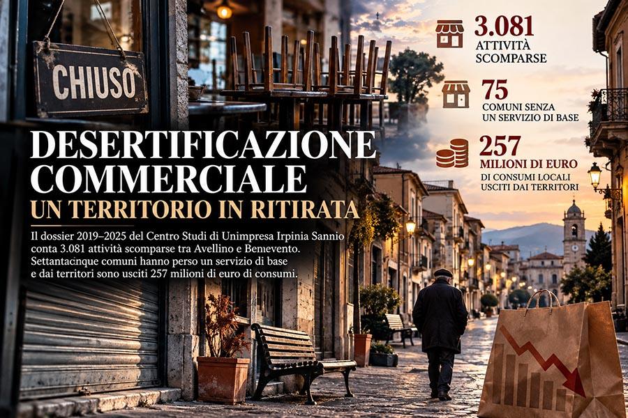 DESERTIFICAZIONE COMMERCIALE