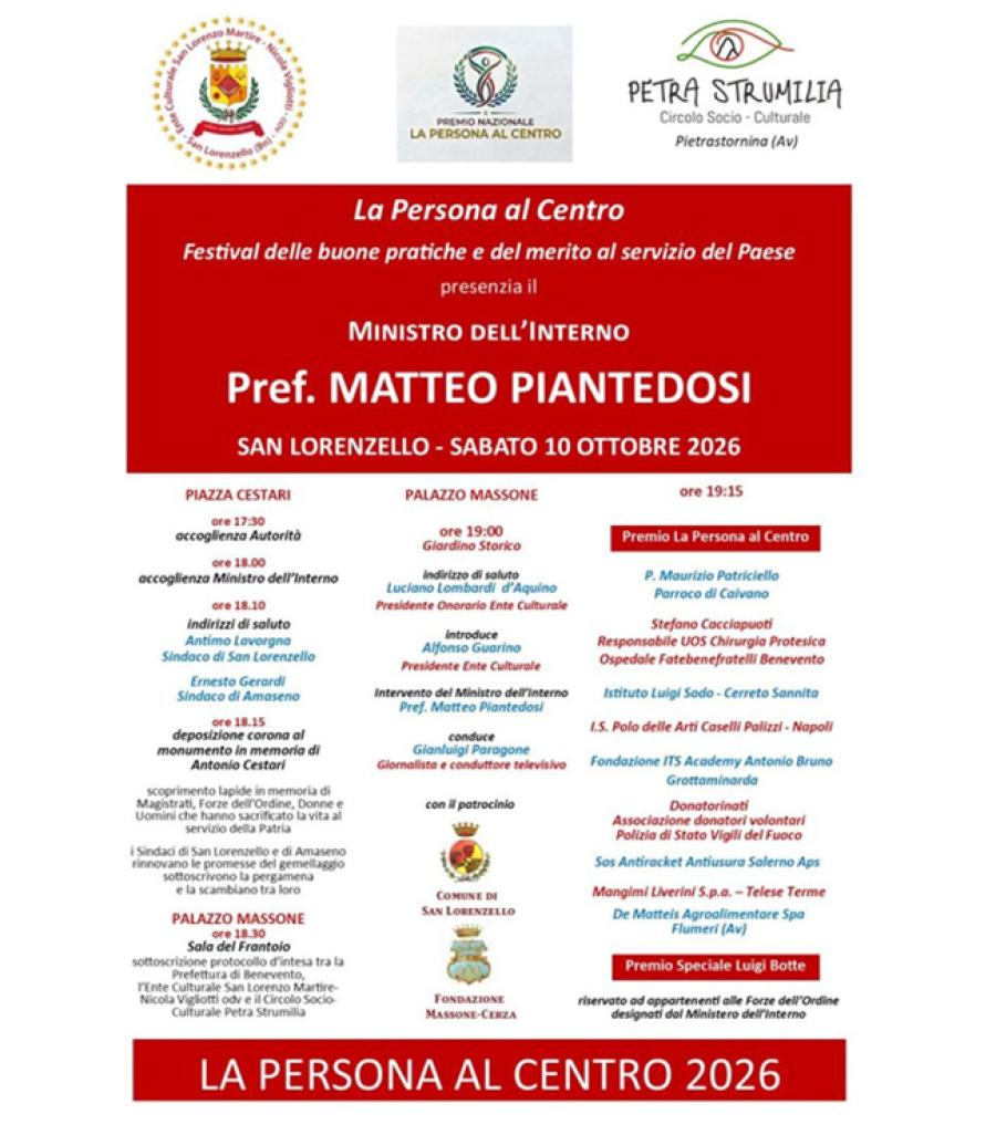 PREMIO LEGALITA E GIUSTIZIA 2026 LOCANDINA