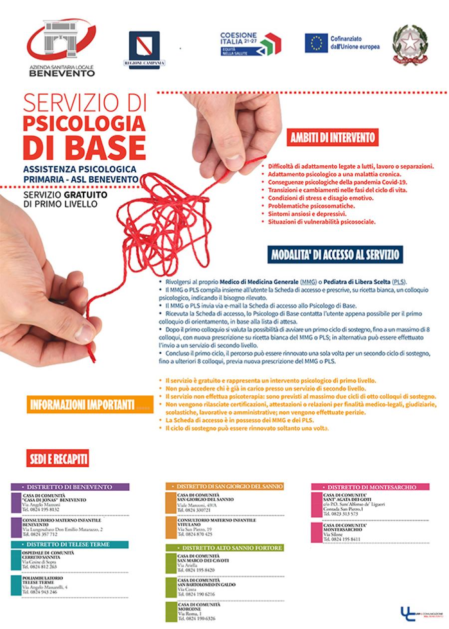 PSICOLGIA DI BASE LOCANDINA