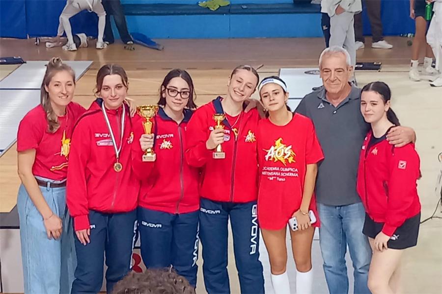 SCHERMA NAPOLI SPADA CADETTI