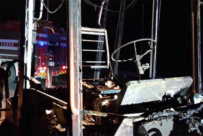 INCENDIO PALA MECCANICA 5