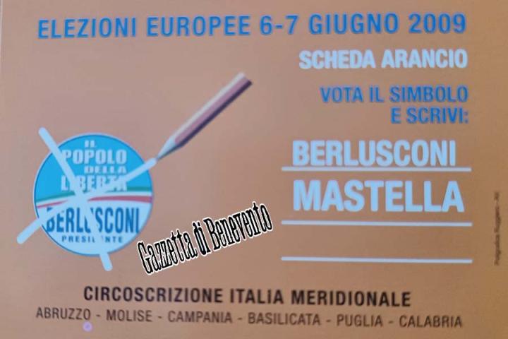 MASTELLA CANDIDATO EUROPEE 2009