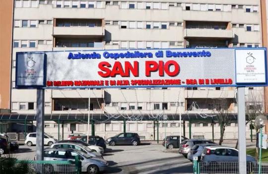 AZIENDA OSPEDALIERA SAN PIO INGRESSO VIA DELCOGLIANO