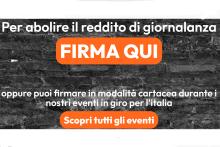 ABOLIZIONE FINANZIAMENTO GIORNALI