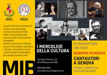  ARCHEOCLUB CANTAUTORI A GENOVA LOCANDINA