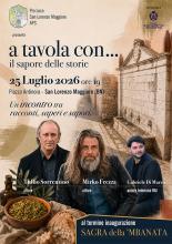 A TAVOLA CON IL SAPORE DELLE STORIE LOCANDINA