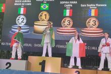 KARATE PODIO ROCIO BRAVO DE CARO