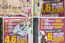 PIETRELCINA MANIFESTI STRAPPATI