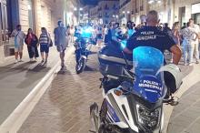  POLIZIA MUNICIPALE CORSO IN MOTO