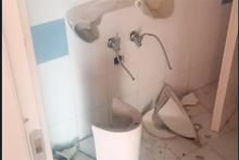 MONTESARCHIO VANDALIZZAZIONE SCUOLA 1