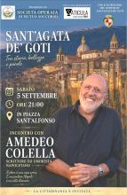 SOMS AMEDEO COLELLA LIBRO LOCANDINA