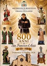 SAN FRANCESCO ASSISI 800 ANNI LOCANDINA