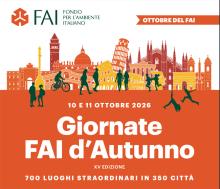 GIORNATE FAI AUTUNNO 2026 LOCANDINA