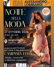 NOTTE DELLA MODA LOCANDINA